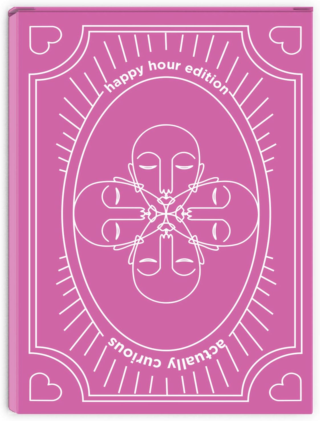 Actually Curious: Happy Hour Edition! Couples & Date Night Conversation Game | 52 Question Prompts Specifically Curated for Connection and Well-Being