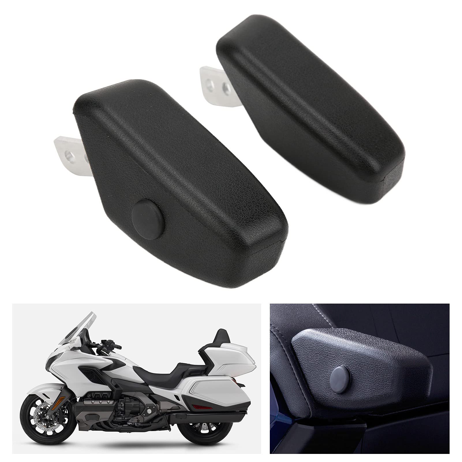 Braccioli passeggero L R con porta portabevande di ricambio per Gold Wing Tour GL 2018-2020 Accessorio per la guida confortevole