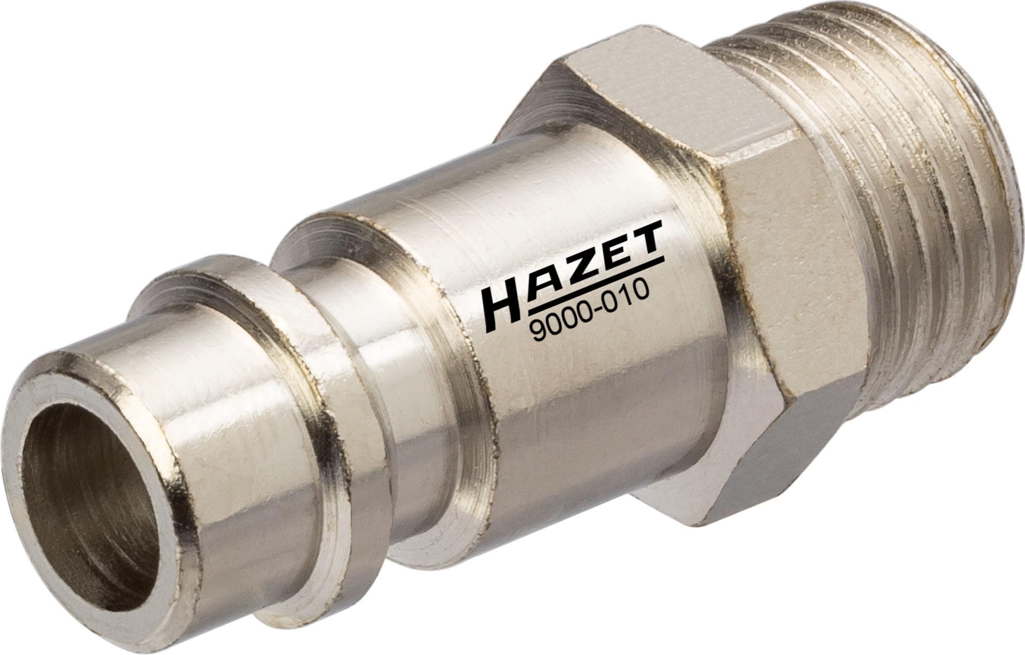Hazet 9000-010/3 Serie di Nippli di Collegamento Aria, Argento, Numero Utensili 3