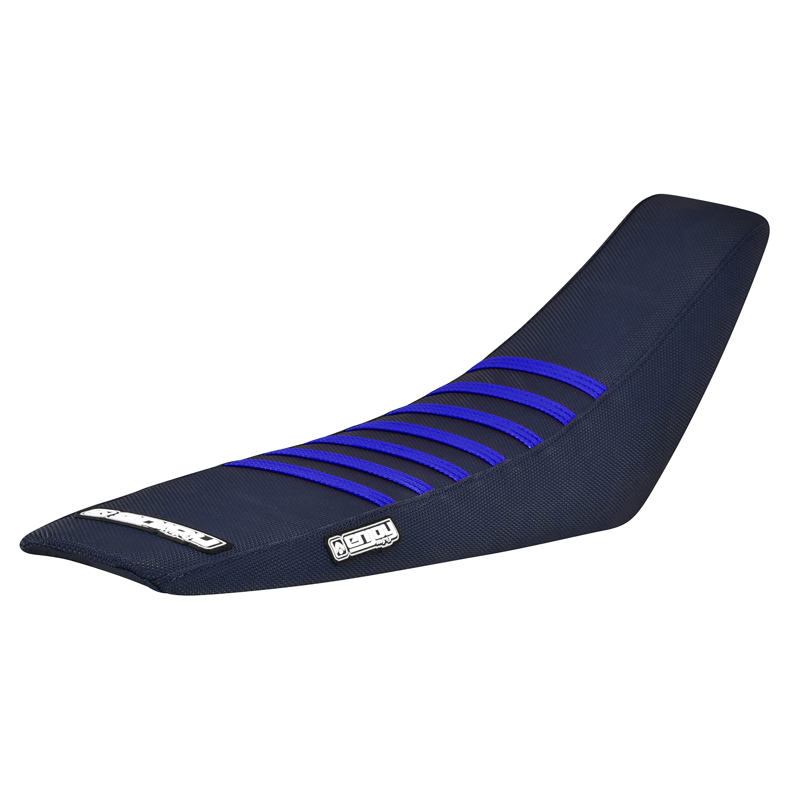 Tessuto Per Sella Moto Enjoy Mfg Seat Cover - Compatible Fit For 2019-2022 KTM SX - SXF 125-450 - #173 (All KTM Blue/KTM Blue Ribs Orange KTM Logos Paramani Ktm EXC - Foto 9