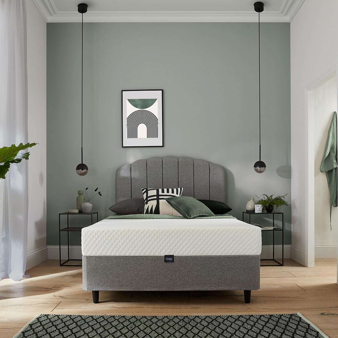 Silentnight 7 Zone Memory Foam Rolled Mattress Made in the UK Medium