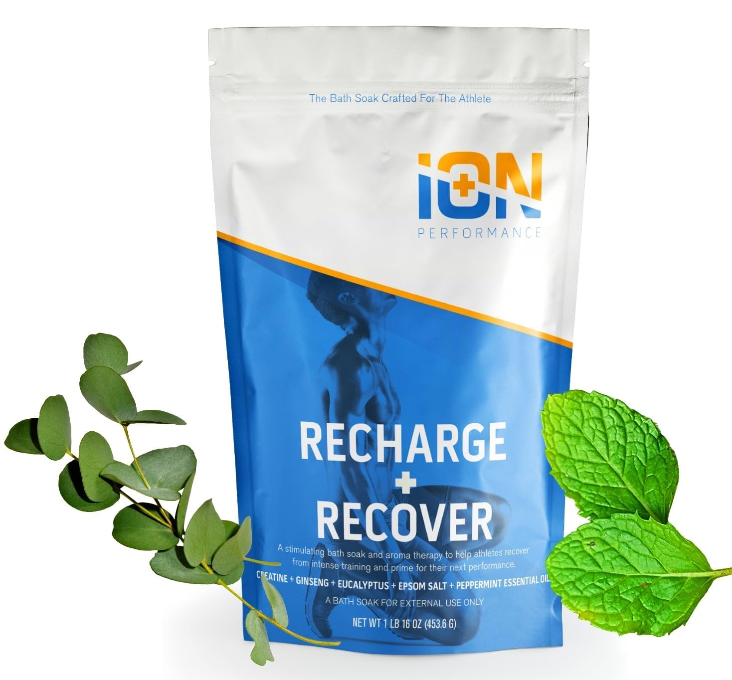 iON Creatine Recharge: Advanced Athlete Bath Soak for Sustained Performance & Rapid Recovery | Featuring Creatine for Optimized Muscle Priming