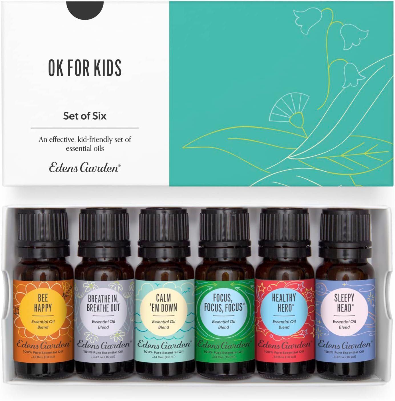Amazon.com: Edens Garden Essential Oil Well-Being Set, 3 Pure Essential ...