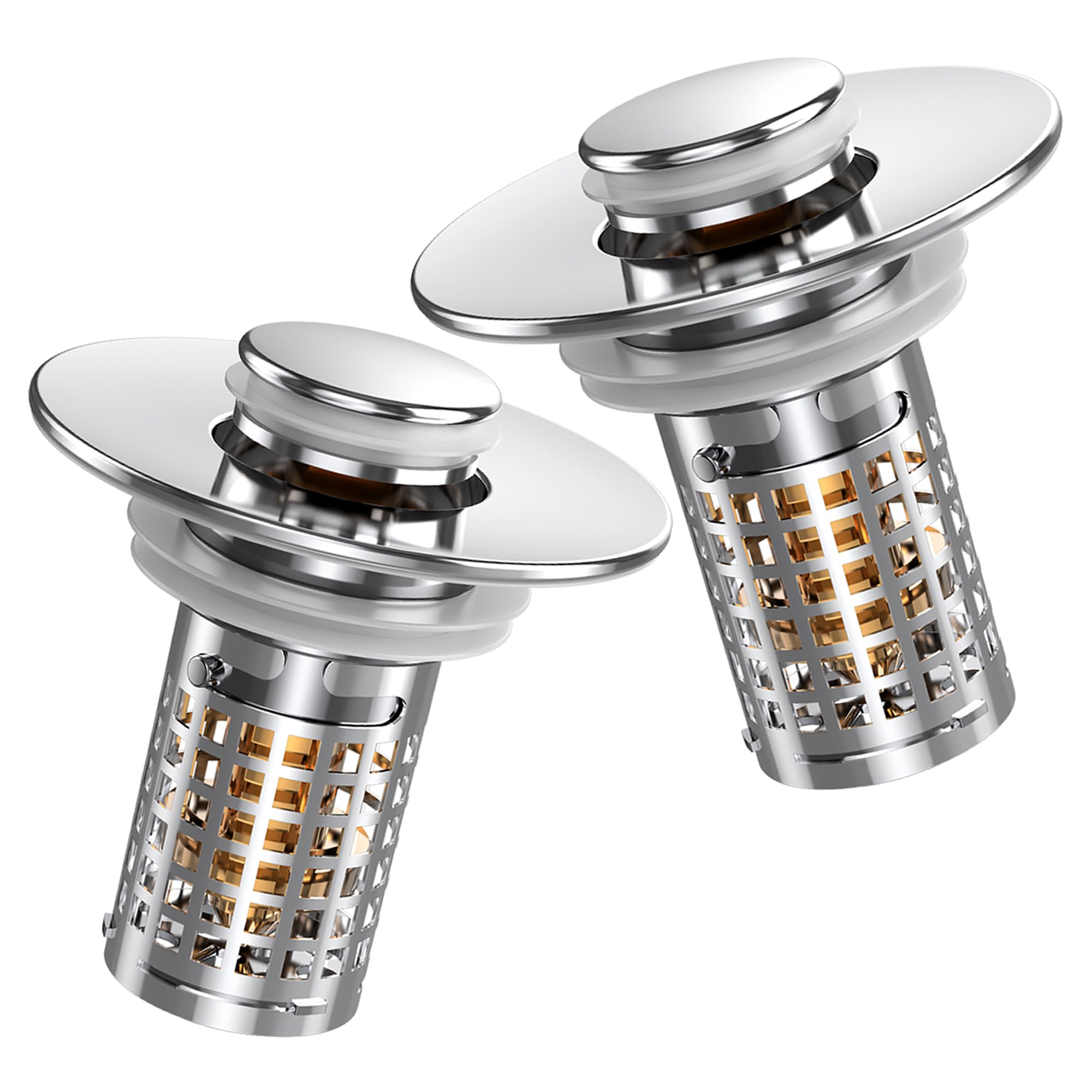 Sink Stopper, Hair Catcher Pop-up Sink Drain Strainer