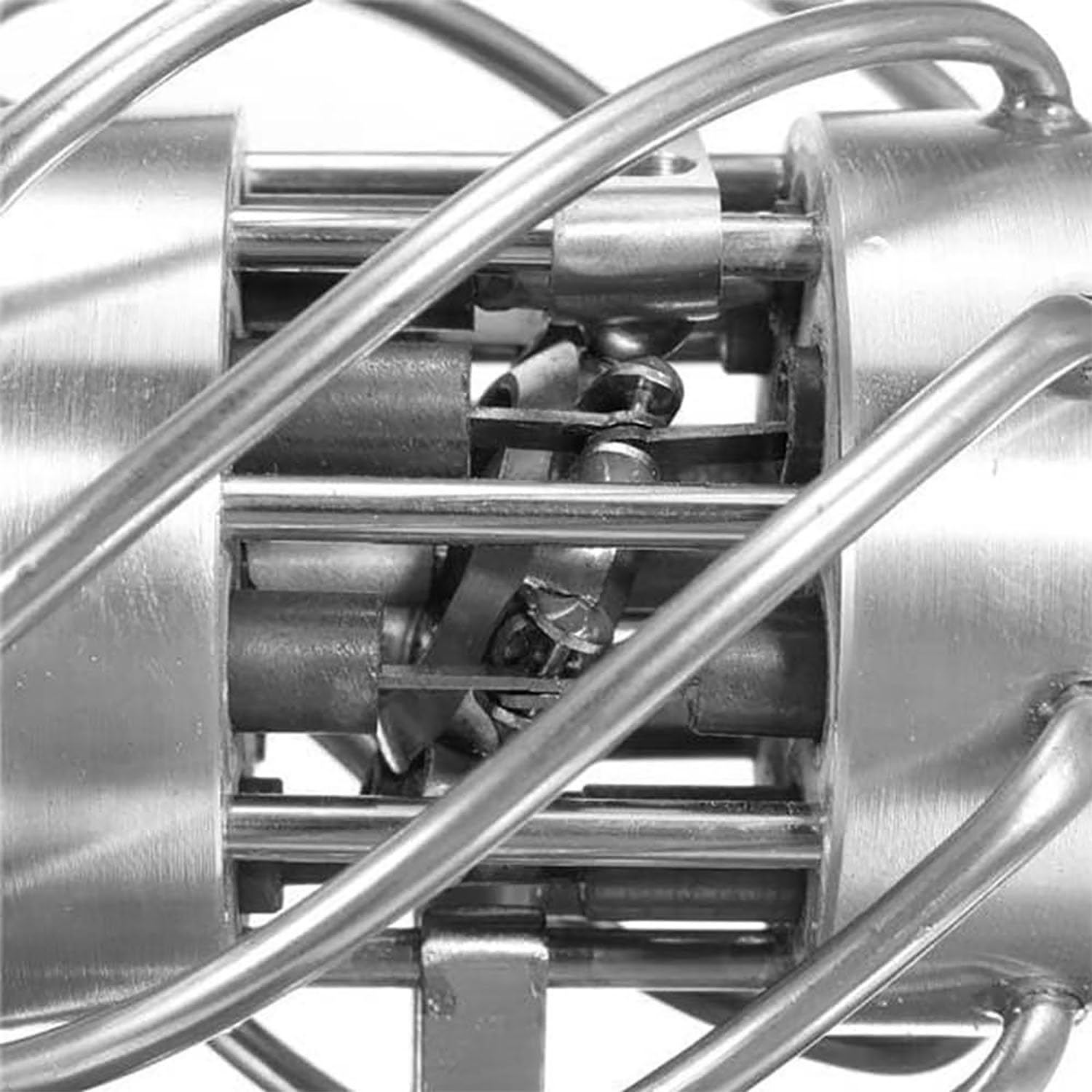 Modelo de motor aeronáutico: placa oscilante de 16 cilindros, motor de aire caliente con hélice giratoria de 4 palas, cilindro calentado y base de madera maciza para experimentos científicos