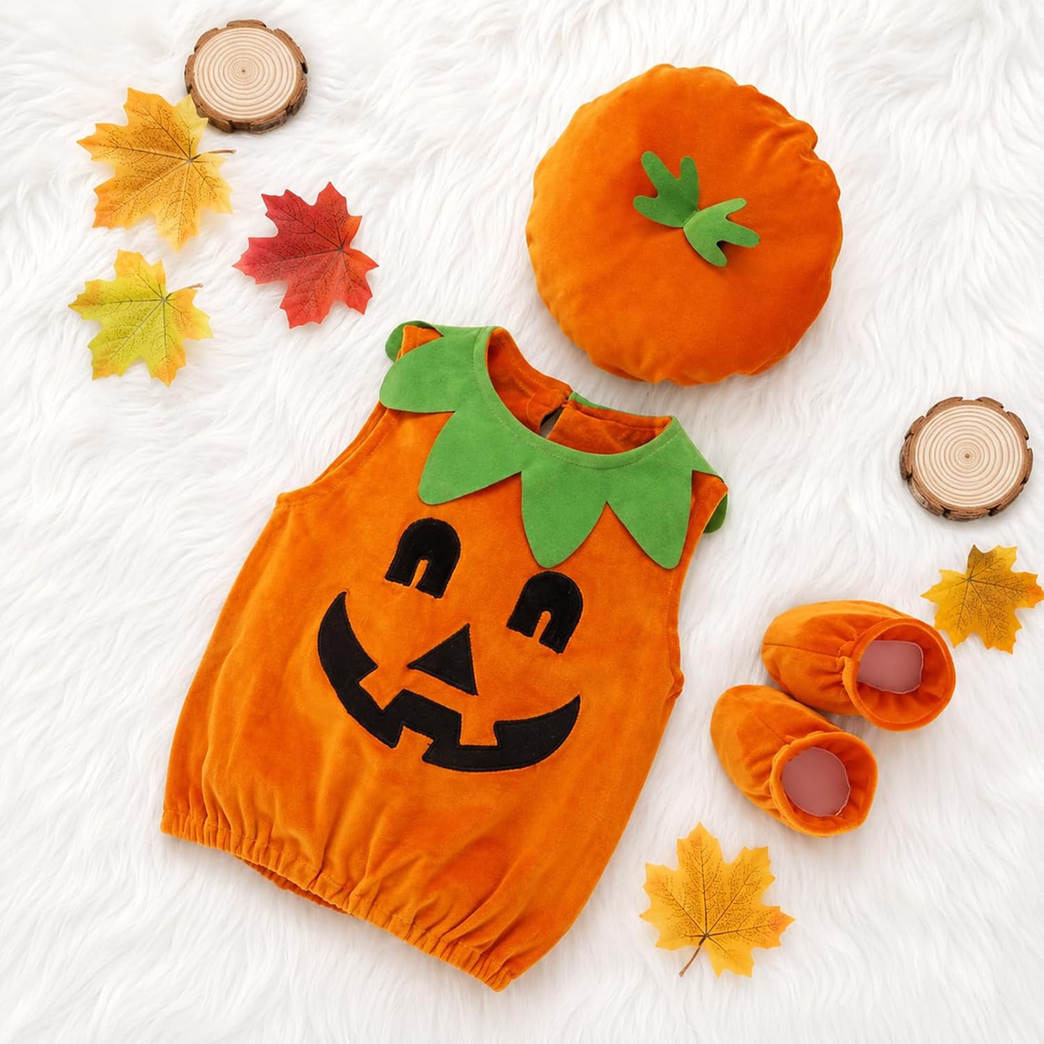 Baby Boy Girl Halloween Costume&Thanksgiving Outfit