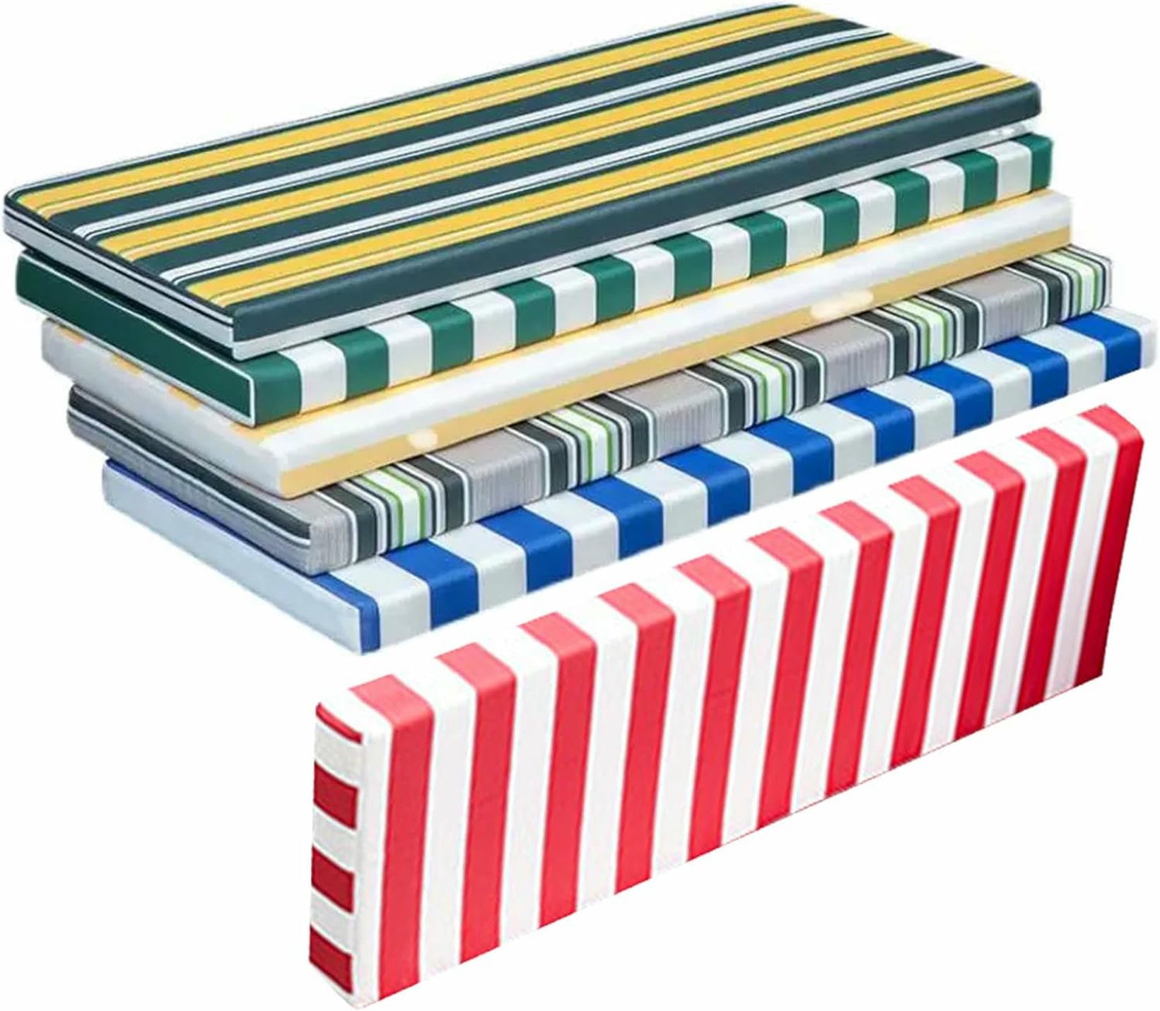 Patch Lunghi Lunghi Cojín Esterno, Non -Slip, per Mobili da Patio, Swing E Divano