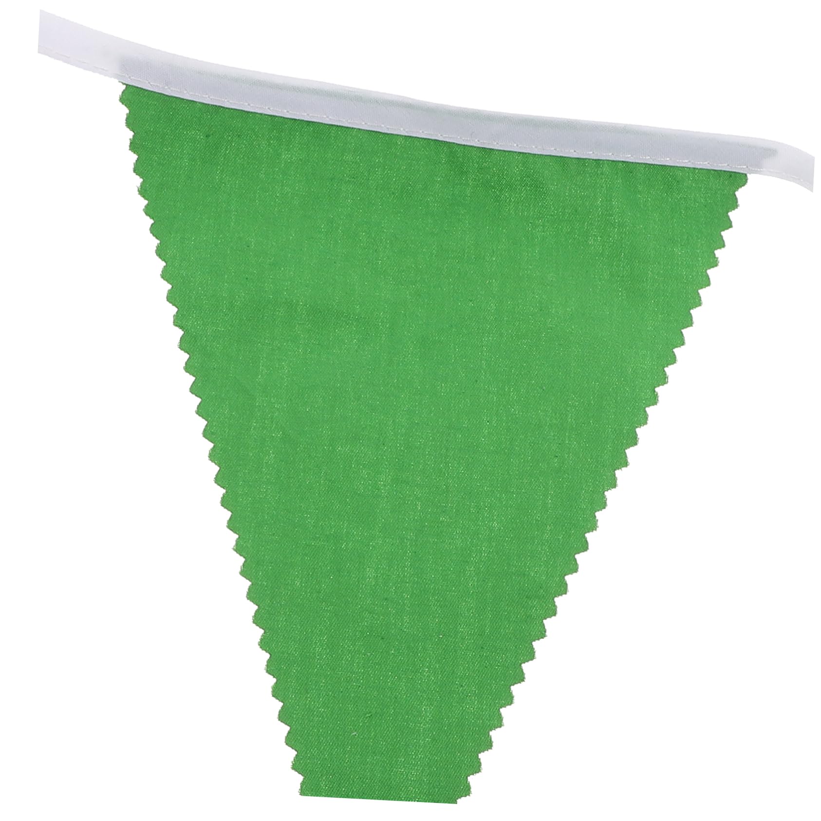 HANABASS 4 Stück Bunte Dreieck Wimpelkette aus Polyester Teilig Grün Verlaufend Festliche Party Girlande mit Stabilem Band für Hochzeit Shower Geburtstag und Foto Hintergrund Dekoration