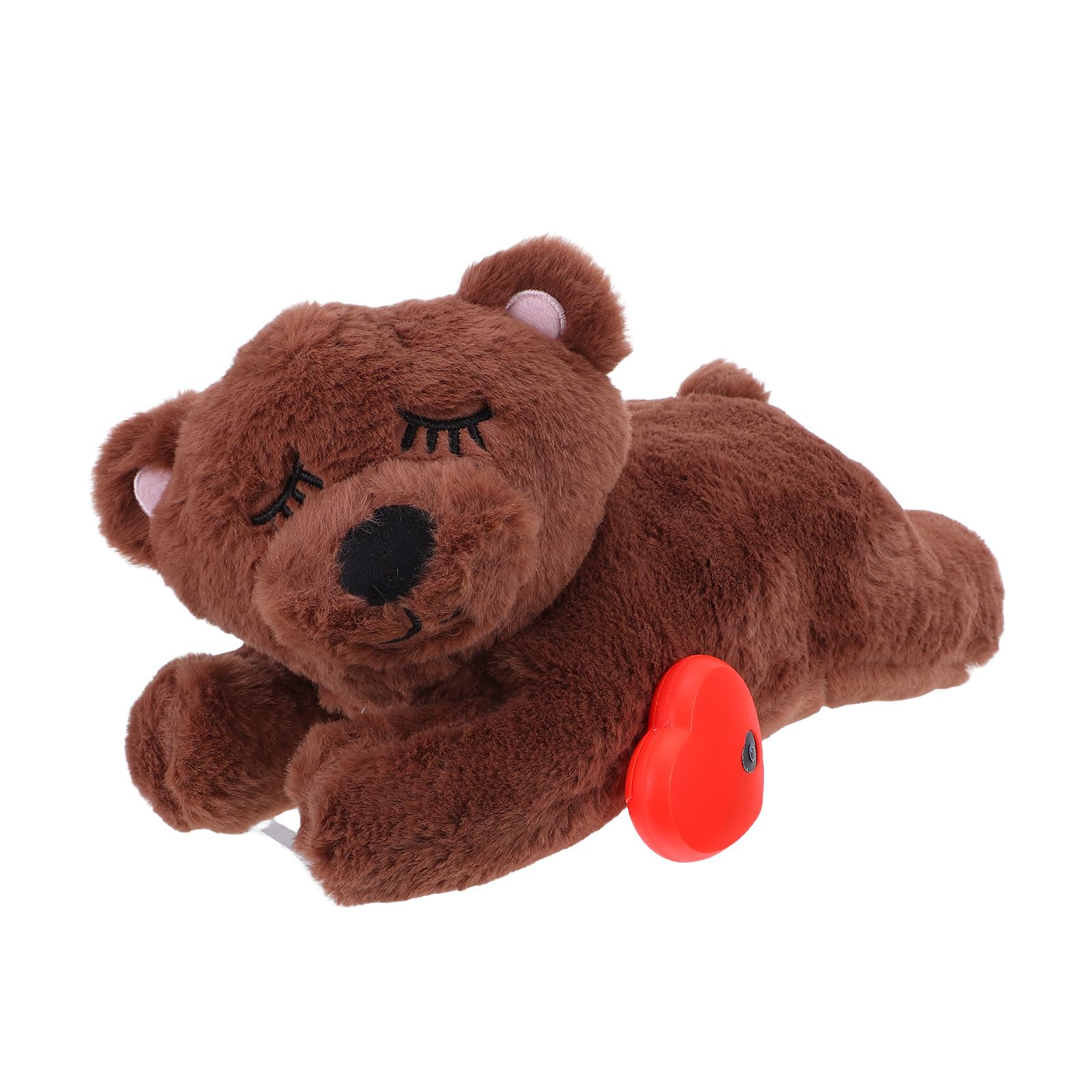 Peluche cœur battant chiots : calmer l'anxiété de séparation