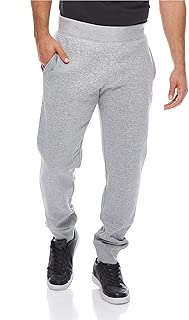 Rib Cuff Pants For Men - Grey L