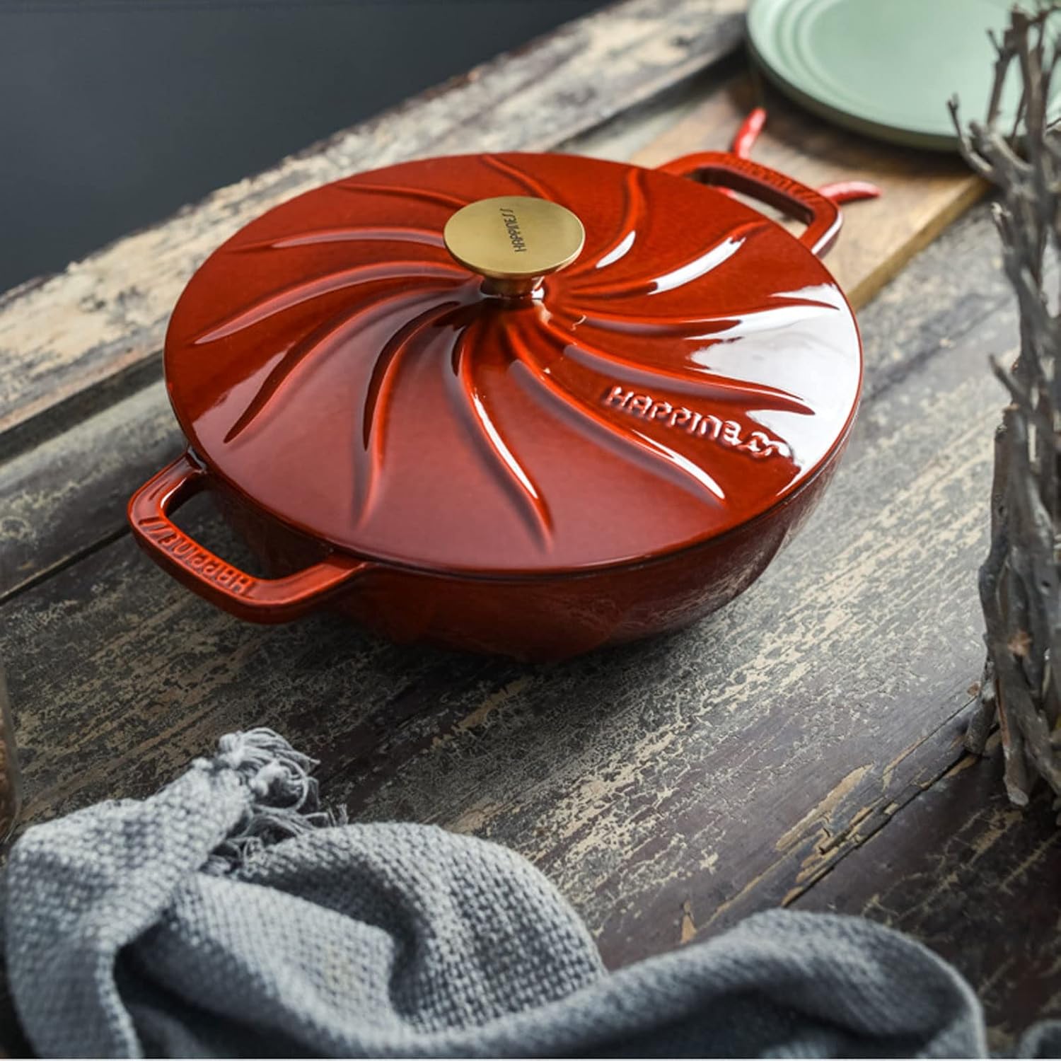 平山省斎使用の木彫額 （幕末幕臣、明治期神道家）墨書有り J0726B