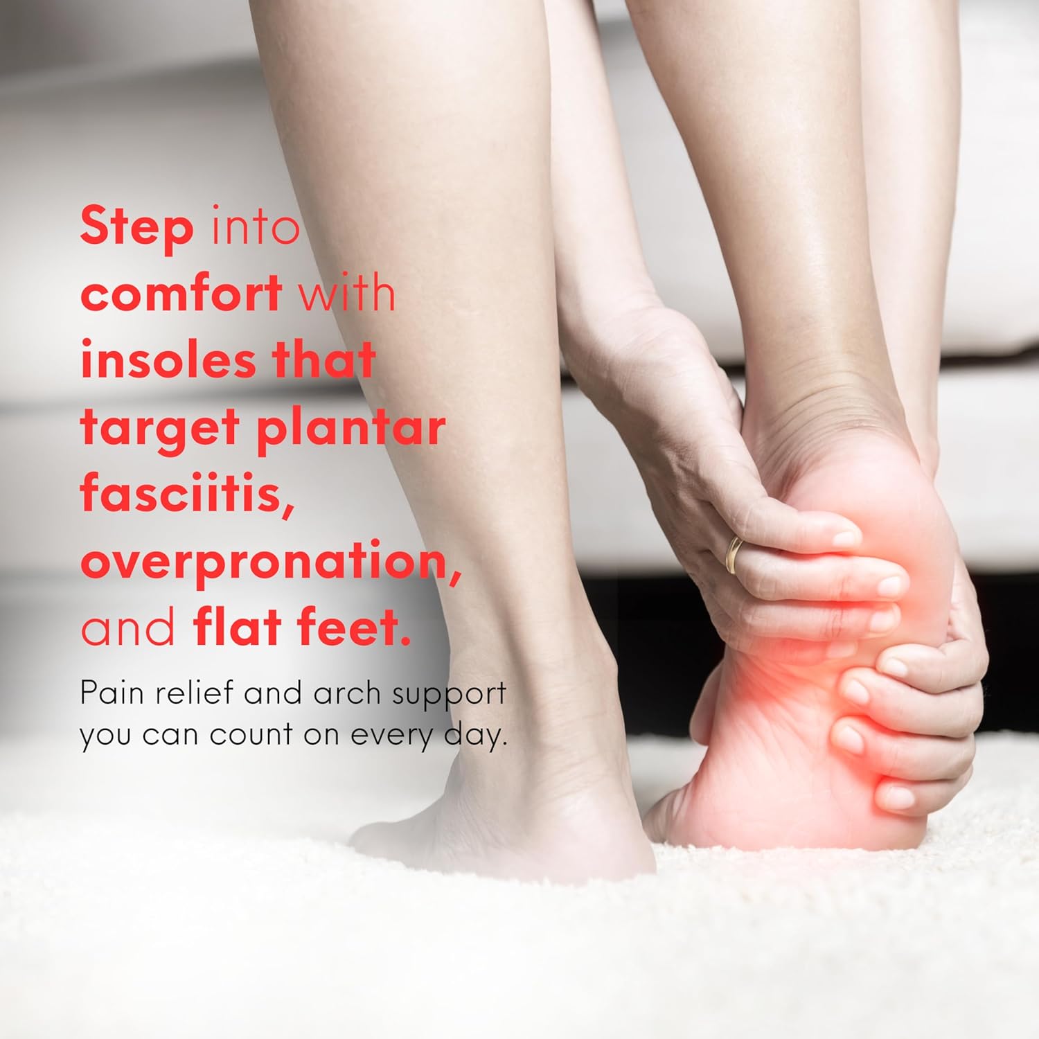 HANDARTE Leather Orthotic Insoles for Women | Arch Support Inserts for Flat Feet, Plantar Fasciitis & Overpronation | 100% Natural Goatskin - Chrome-Free, Anti-Sweat & Anti-Odor (US W5.5/6 | EU36) - Image 5