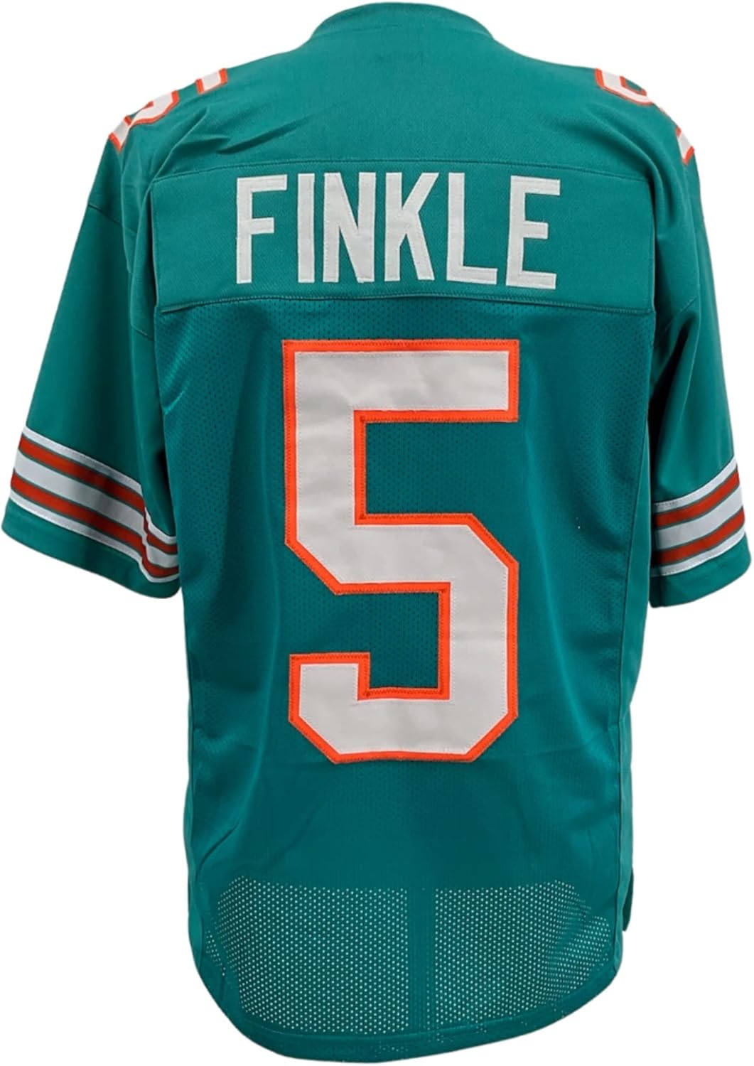 Ray Finkle Ace Ventura Jersey Aqua Miami | Unisex Adult Sizes S-5XL Unsigned Custom Sewn Stitched