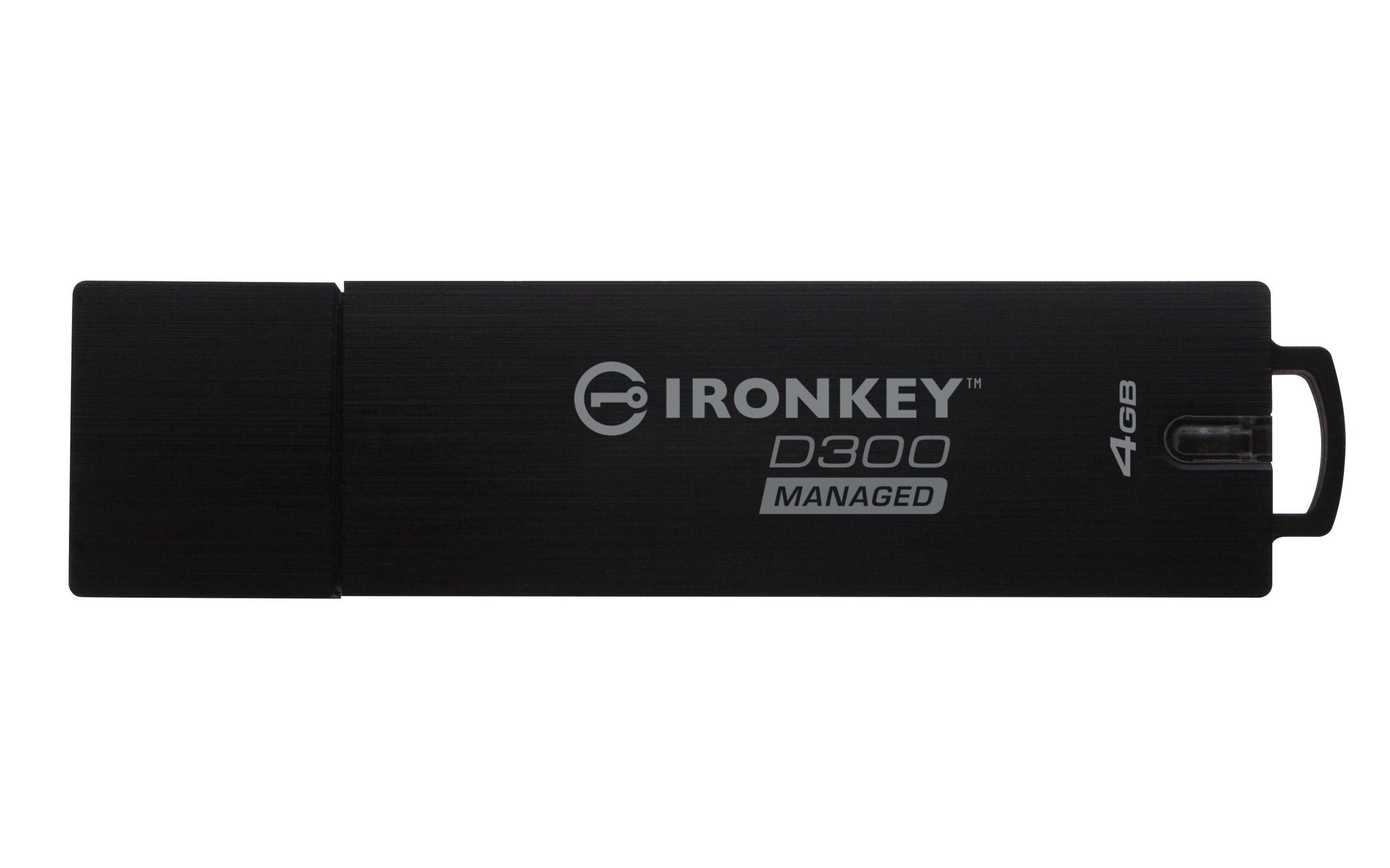 Kingston Ironkey D300 USB Drive 3.0, Protetto Mediante Crittografia, 4 GB, Managed