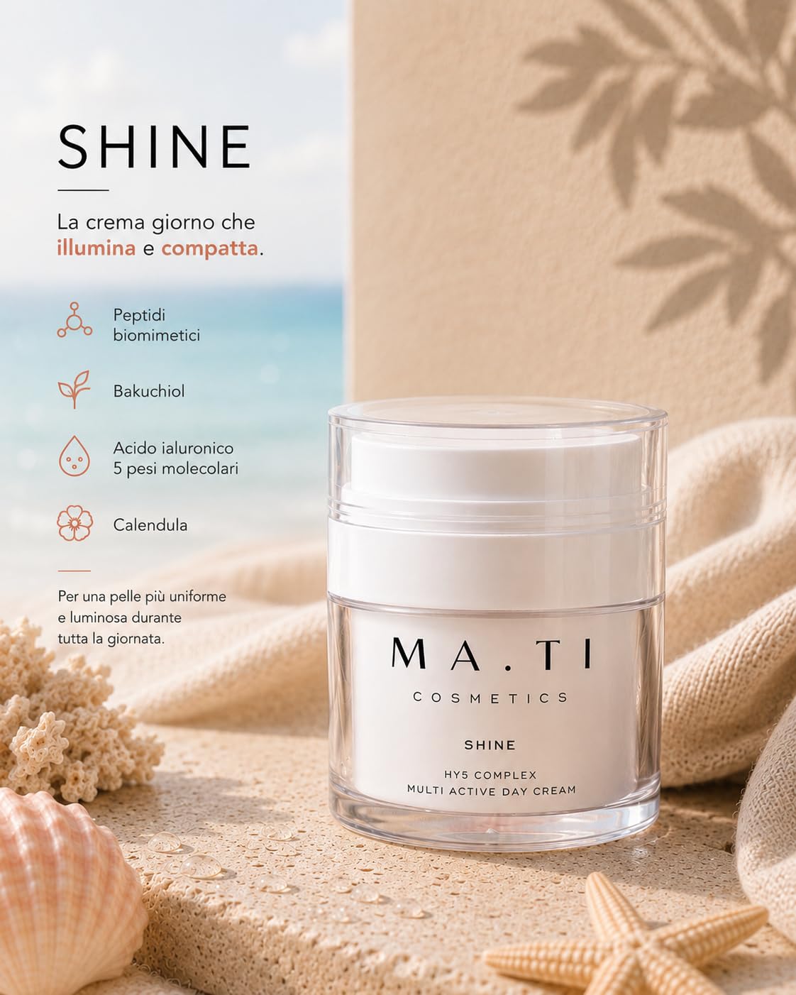Cofanetto Skincare Donna - Set 3 Prodotti Anti-Age con Bakuchiol, Acido Ialuronico 5D, Peptidi e Collagene | Crema Giorno, Crema Notte e Siero Intensivo | Routine Completa