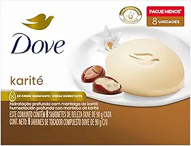 Dove Sabonete em Barra Karité 90g 8 unidades