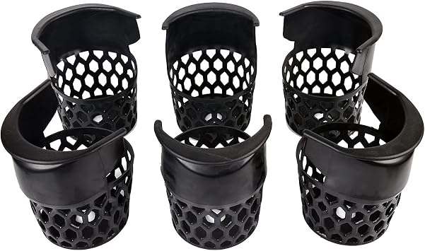 Pool Table Pockets Replacement Pockets for Billiard Table Set of 6 Plastic Web Pockets
