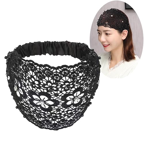 Diademas para mujer, estilo bohemio, elásticas, huecas, con diamantes de imitación, para niñas, turbante cruzado, liso, para yoga, entrenamiento,