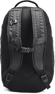 UNDER ARMOUR Hustle 6.0 Pro Backpack Unisex Adult Backpack (Pack of 1), Black/Black, One Size, Luggage