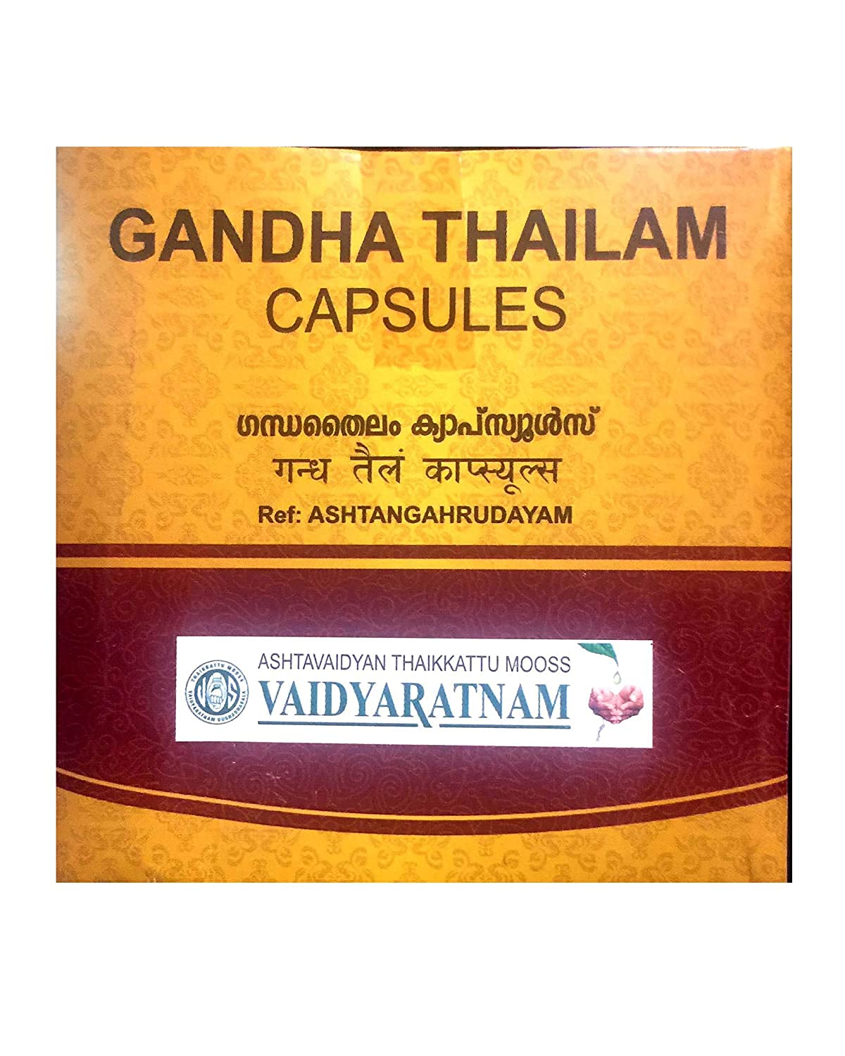 Vaidyaratnam Gandha Thailam 100 Capsules an ayurvedic product (B0B4PF3D1C) Amazon Price History, Amazon Price Tracker