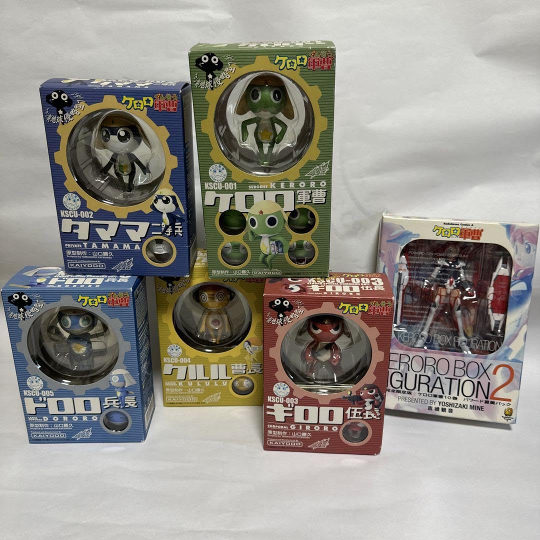ケロロ軍曹 フィギュア 5体セット ケロロ軍曹 1番くじ 5体フィギュア