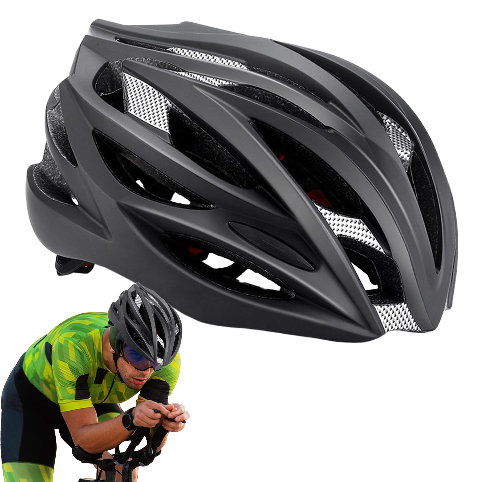 Bezpieczna czapka rowerowa, wentylowana czapka motocyklowa, wygodny ochraniacz, oddychające, akcesoria rowerowe do uprawiania sportu, podróży, na zewnątrz, dla mężczyzn i kobiet