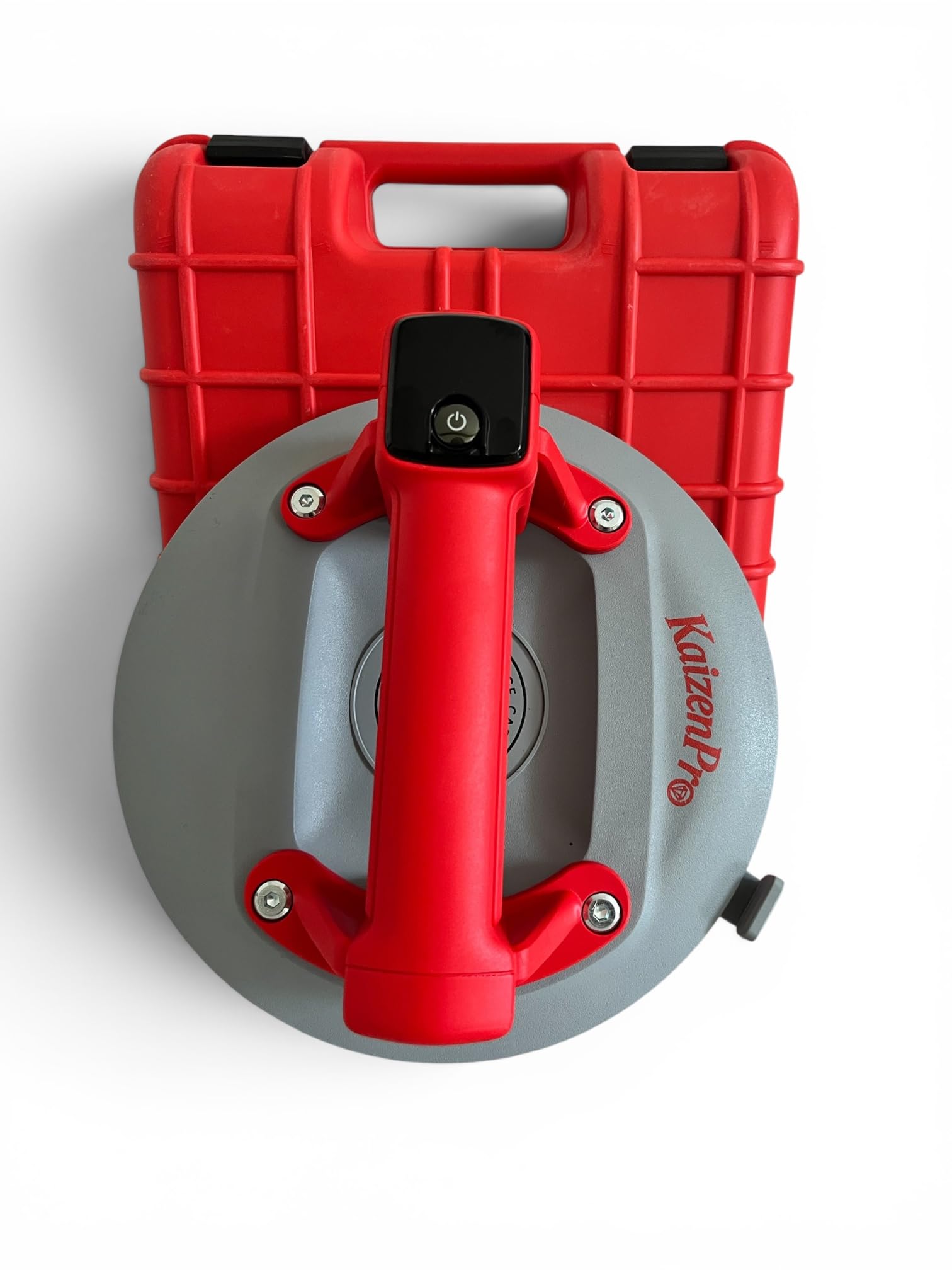 Ventosa elettrica professionale 260 kg Ø22 cm – aspirazione automatica – ricarica USB – sollevatore elettronico per piastrelle, vetro, marmo e gres porcellanato – presa forte – Outillage Carreleur 2.0
