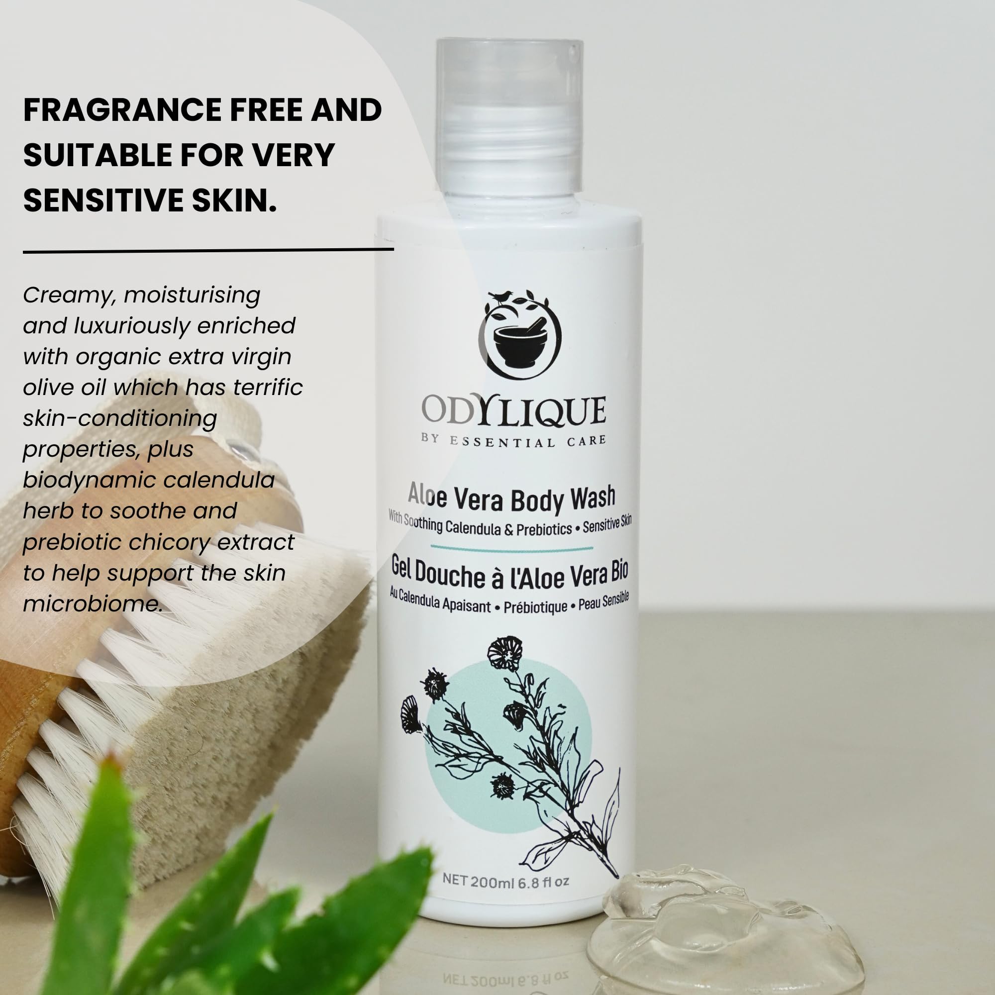 Odylique Aloe Vera Body Wash 500ml - Image 2