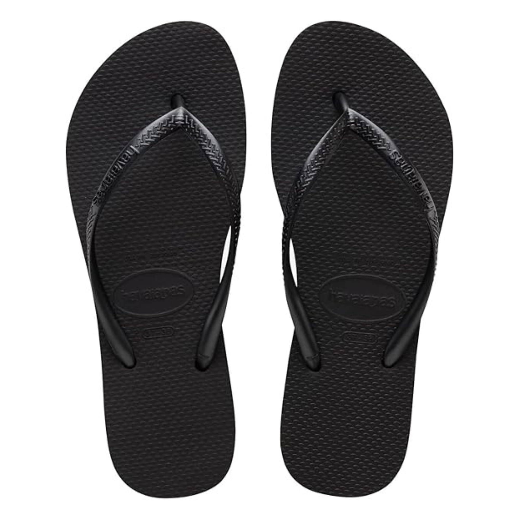 Havaianas Slim Fit Flatform Flip Flops Women's Black Size 41