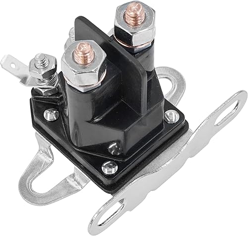 Miniatura 3 de Caltric Solenoide de relé de arranque compatible con John Deere LT133 LT166 L1742 L2048 GX85 SX85 S2348