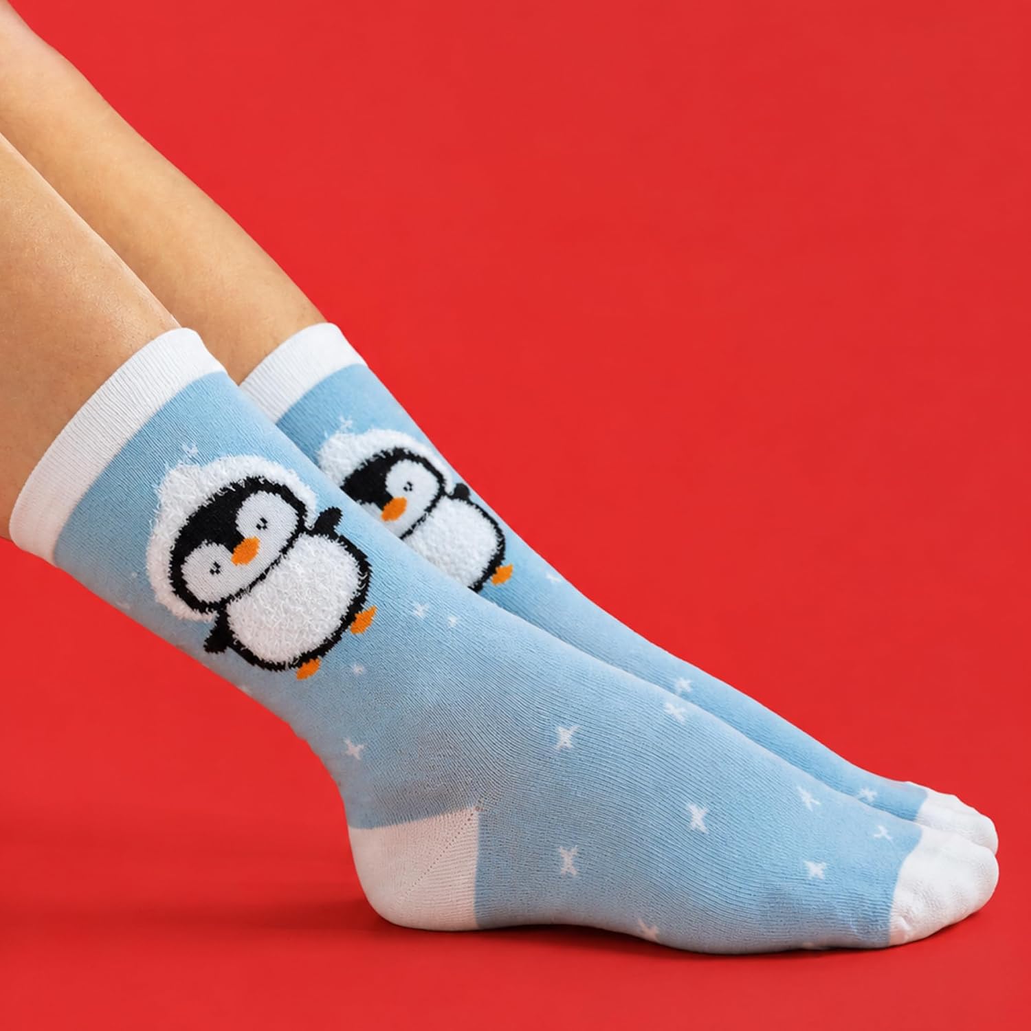 4 Pairs Kids Christmas Socks | Sock Snob | Novelty Fun Pattern Cotton Xmas Socks