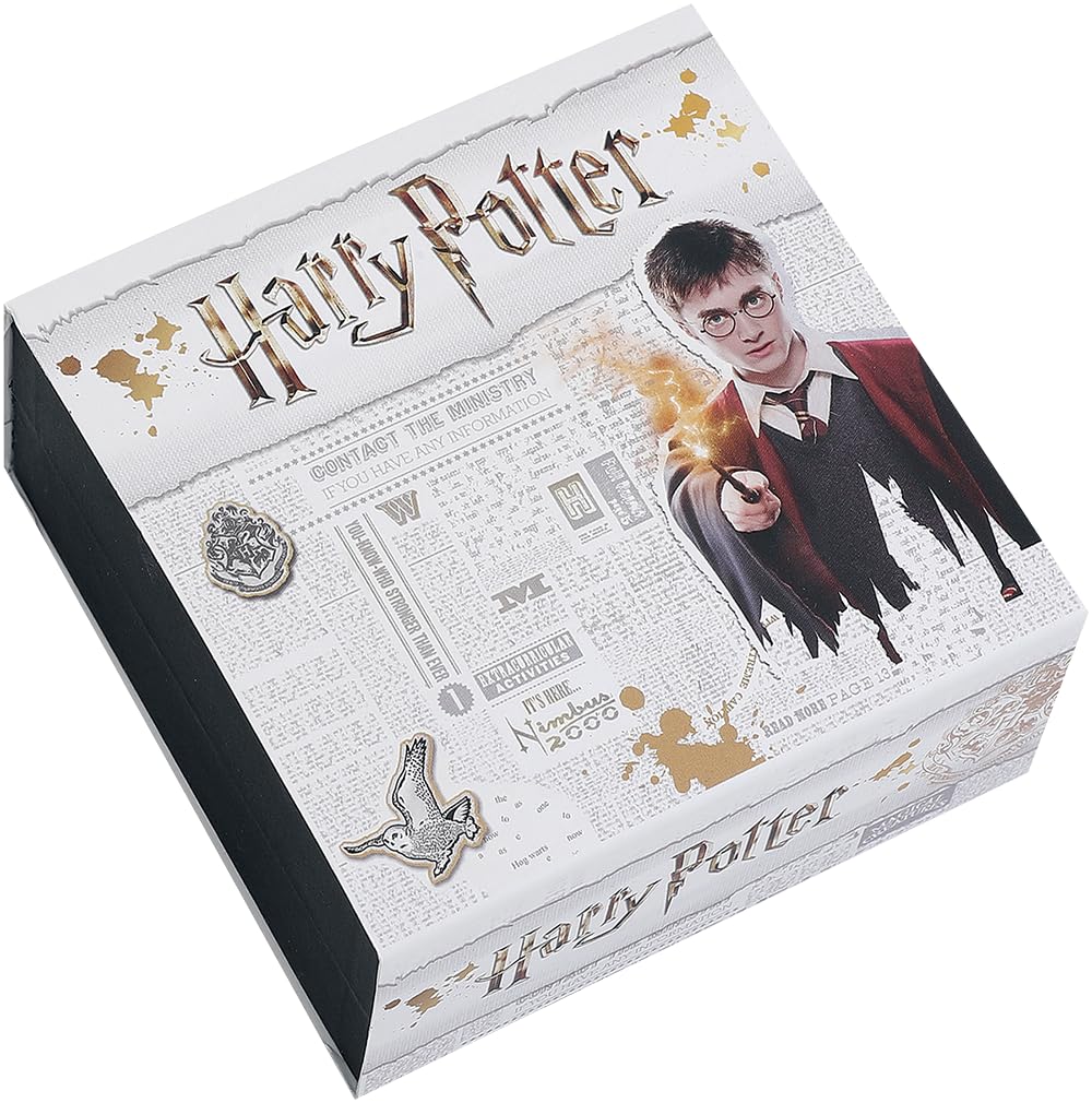Harry Potter Naszyjnik ze srebra wysokiej próby z kryształową wierzbą firmy The Carat Shop, Srebro szterlingowe, Kryształ