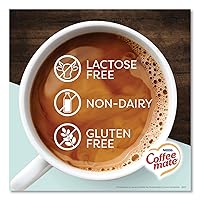 Vista 5 de Nestle Coffee mate Plant Based Liquid Coffee Creamer Singles, Vanilla Flavored Oat Milk, 50 Ct Box (Pack of 2)