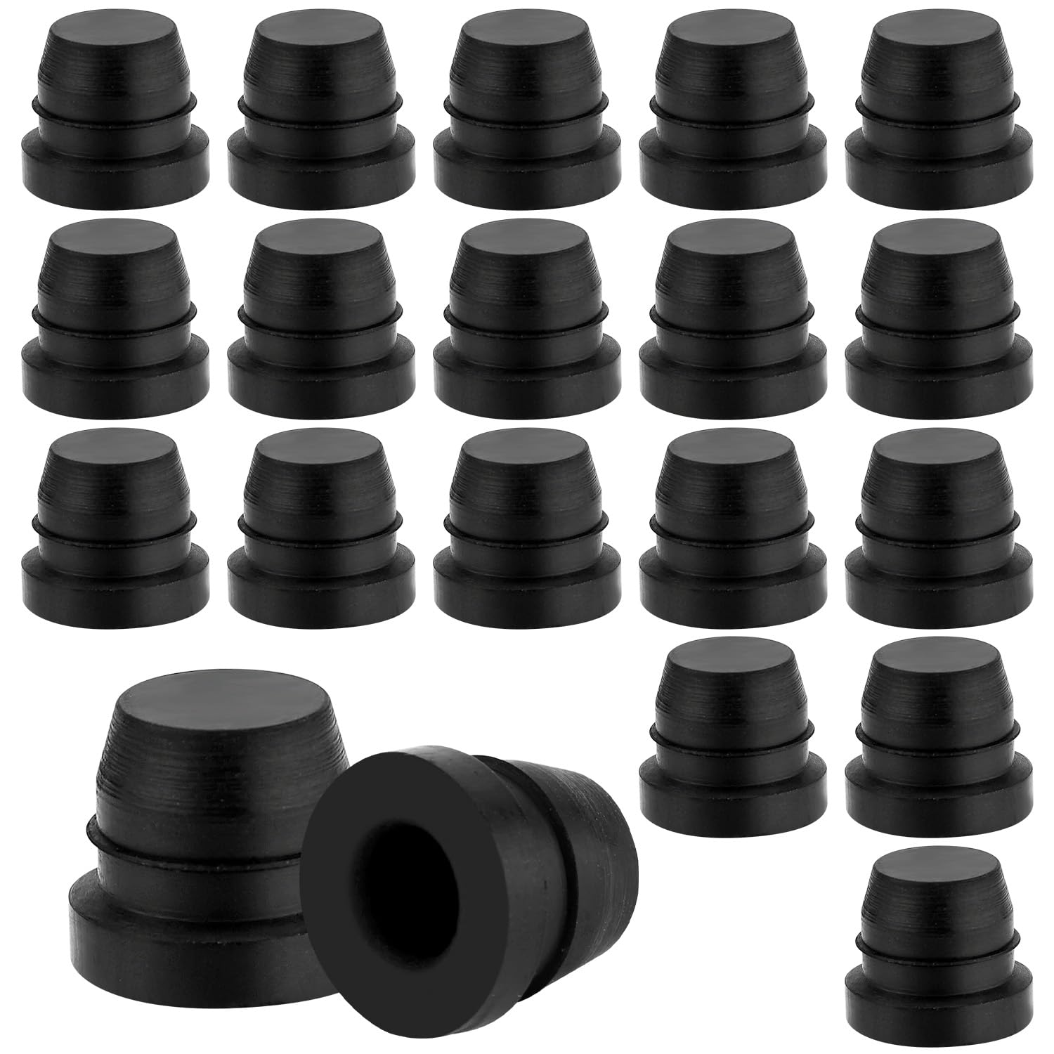 20pz Tappo Spurgo Freni, Nipplo Spurgo Freni Impermeabile Caplier Grease Zerk Caps Grease Fitting Caps Rubber Auto Grease Fitting Dust Zerk Covers per Sistemi Frenanti per Motociclette Auto