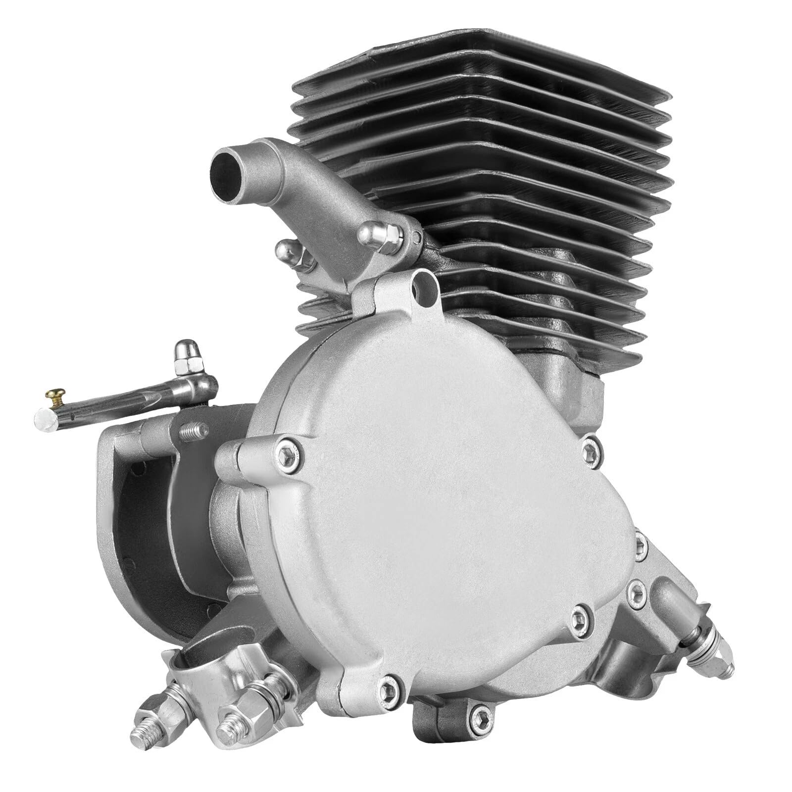 Kit motore per bicicletta, 100 CC a 2 tempi, CDI Pocket Bike Motor, raffreddamento ad aria, motore a benzina per bicicletta, kit per la maggior parte delle biciclette da 26/28, 44, numero di denti
