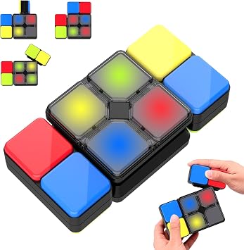 Pup Go Electronic Memory Game For Kids Ages 8-13, Handheld Puzzle Toy, Holiday Travel Essentials, Plane Activities for Kids, Birthday Gifts for Teenager Boys Girls 8 9 10 11 12 13 Years Old