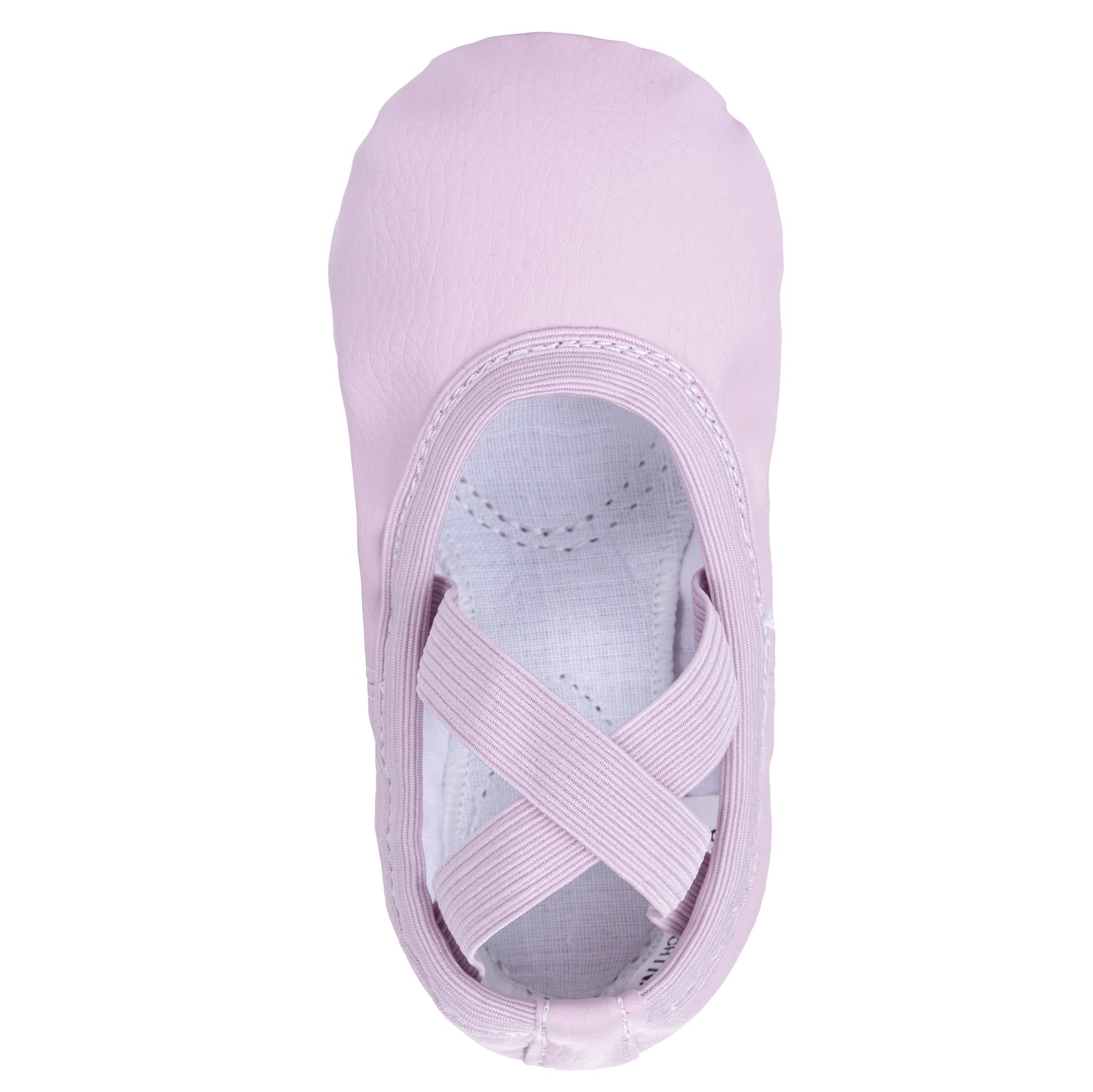 Tancefair Scarpette da Danza Classica in Pelle Scarpe da Ballo Mezza Punta Scarpette da Ballerina Ginnastica Ballo Pantofole per Bambina Ragazze e Donna