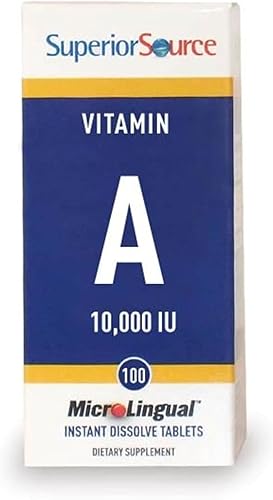 Superior Source Vitamina A 10,000 UI, 100 unidades