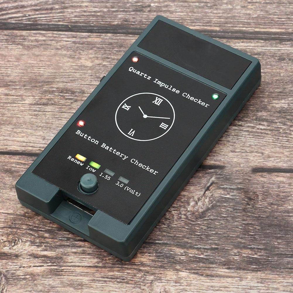 Battery Tester Checker - Electric Quartz Movement Watch Battery Tester Pulse Tester Analyzer Repair Tools for Watchmakers