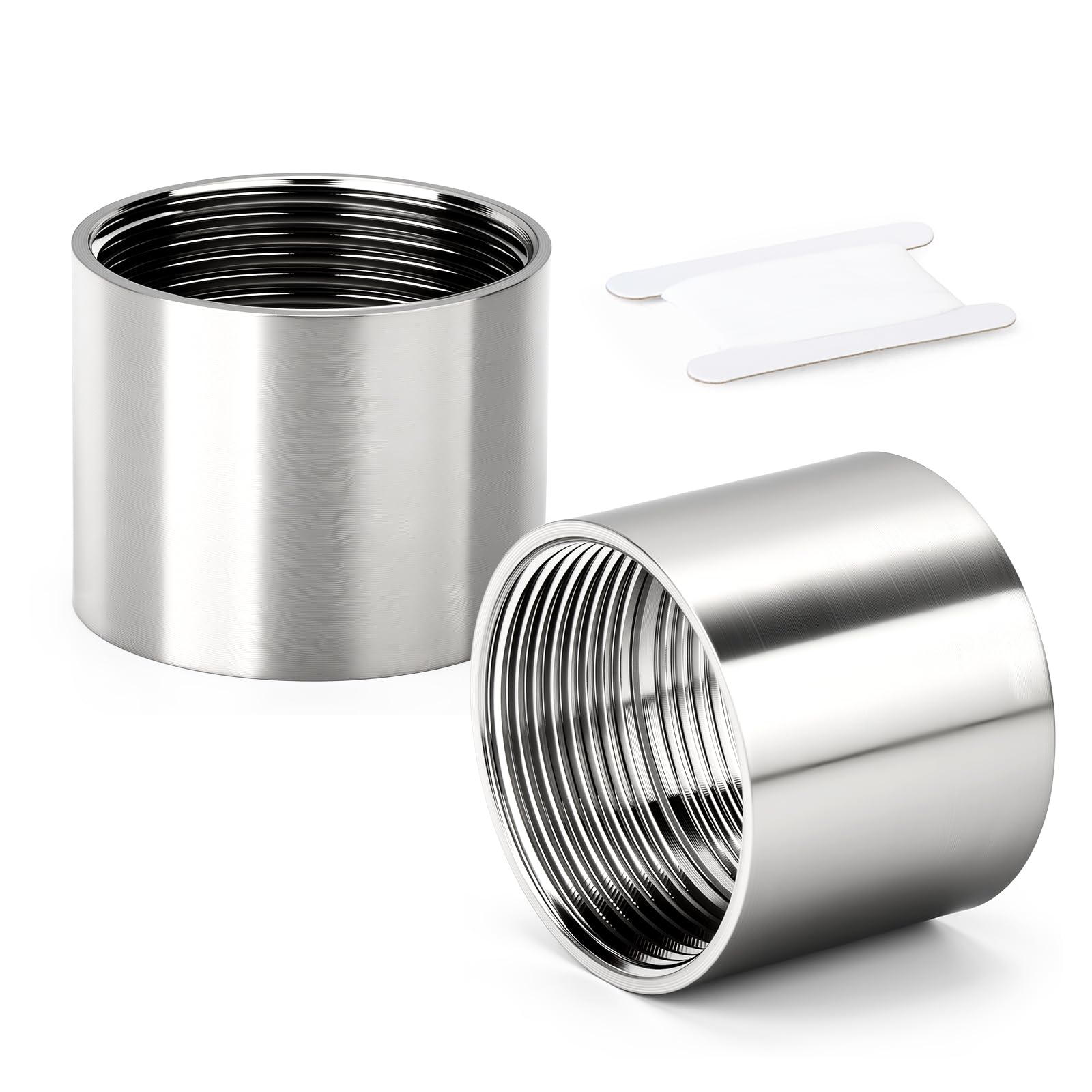 Manguito H-H 1-1/2 BSP conector recto de acero inoxidable 304, solución estanca contra óxido