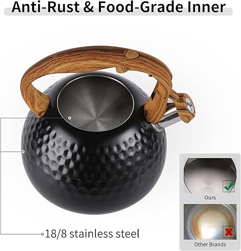 Miniatura 5 de Juego de tetera y salero y pimentero de 3 cuartos de galón