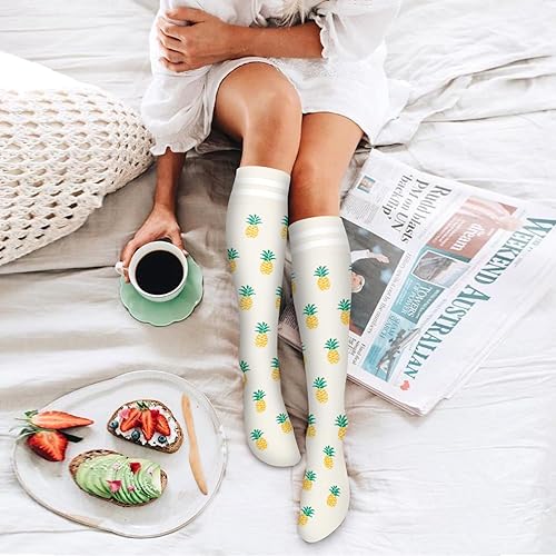 Miniatura 3 de Bluemaple Paquete de 6 calcetines de compresión de cobre para mujeres y hombres, el mejor apoyo para médicos, correr, enfermería, atletismo