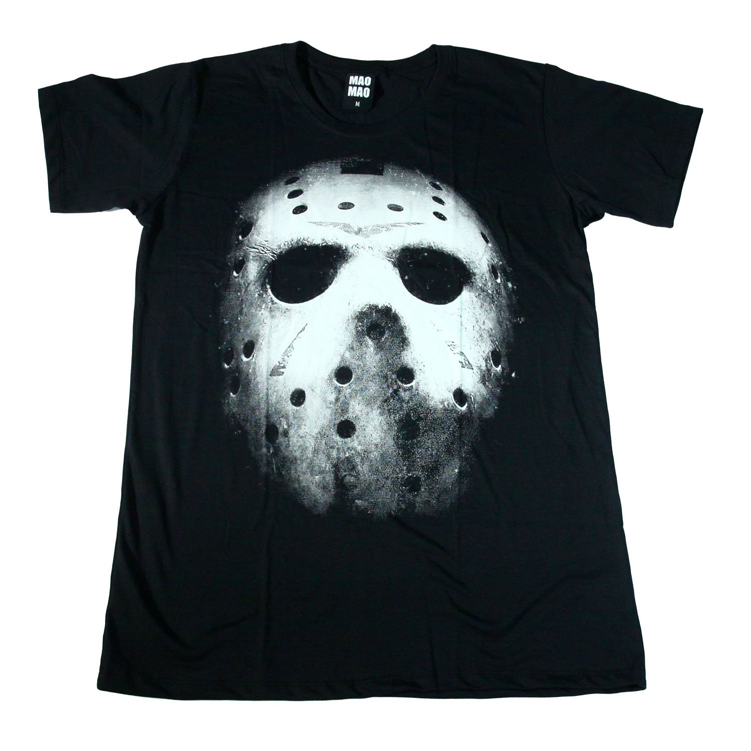 あいみょん着用　ロンT　13日の金曜日　ジェイソン　ホラー映画　プリント　黒 あいみょん着用 ロンT 13日の金曜日 ジェイソン ホラー映画 プリント