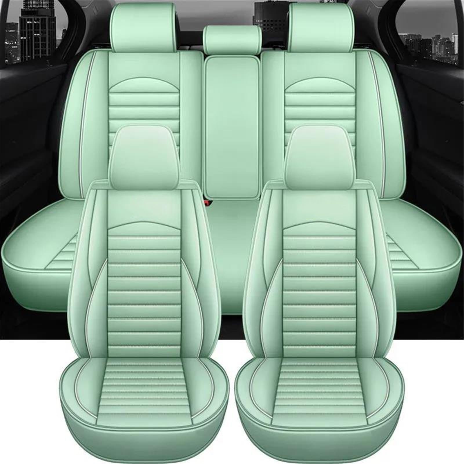 Housses de siège auto en cuir pour Nissan Qashqai J11 J10 style élégant