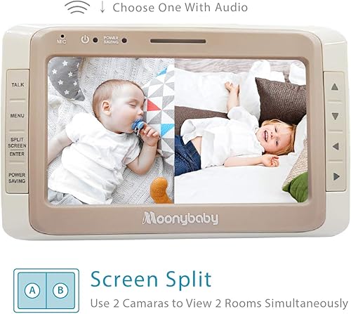 Miniatura 4 de Moonybaby Monitor de repuesto, solo para el número SN de la cámara Comience con 20