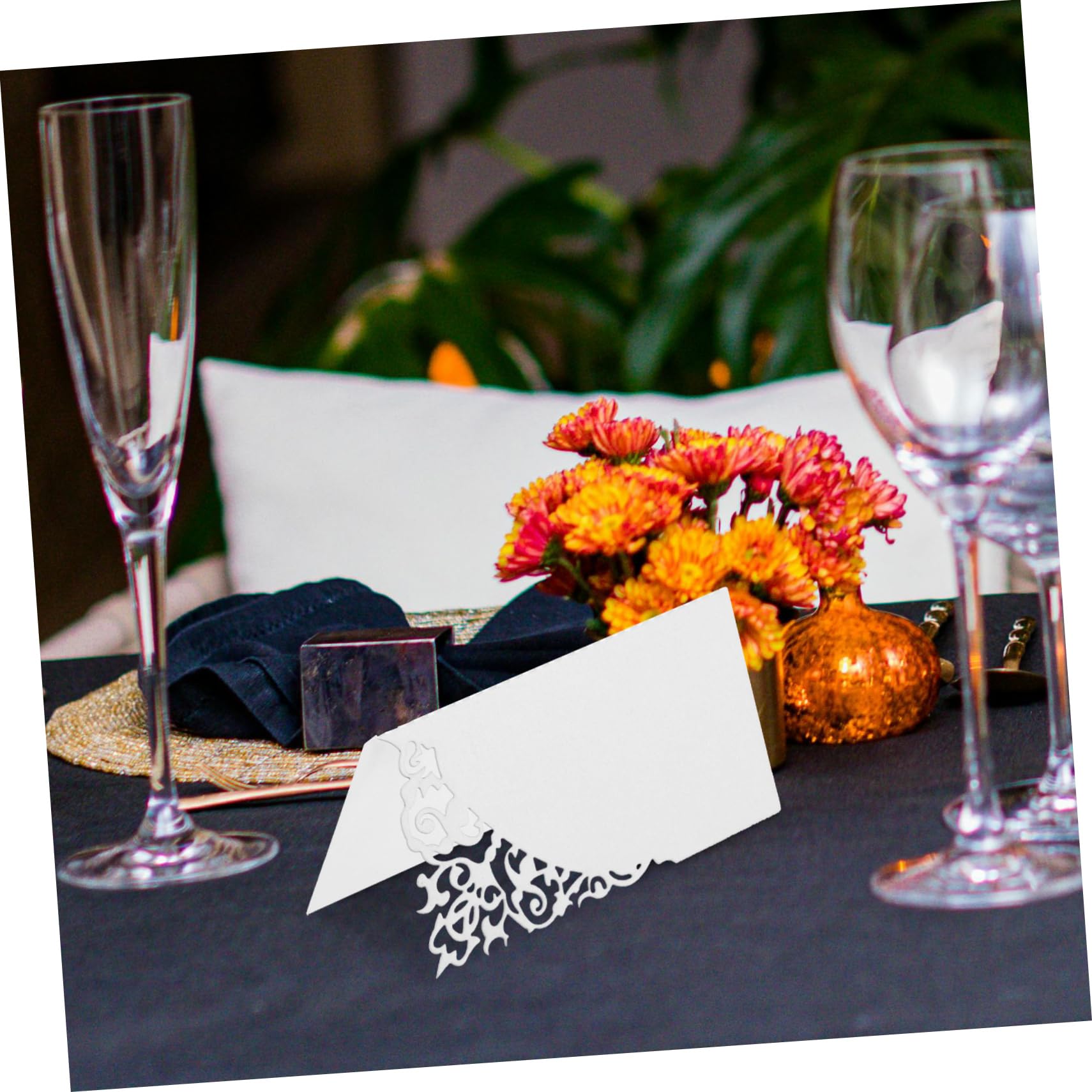 300stücke Hochzeit Tischkarten Kreative Platzkarten Für Feiern Einladungen Events Elegante Lasergefräste Namenskarten Für Hochzeiten Geburtstage Bankette Und Mehr