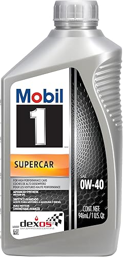 Mobil1 123875 ESP Formula Aceite de motor 0W-40 (6 cuartos de galón)