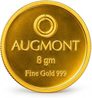 24 Karat (999) Pure 8 gm Gold Coin | IBJA | BIS Hallmarked | ISO Certifi