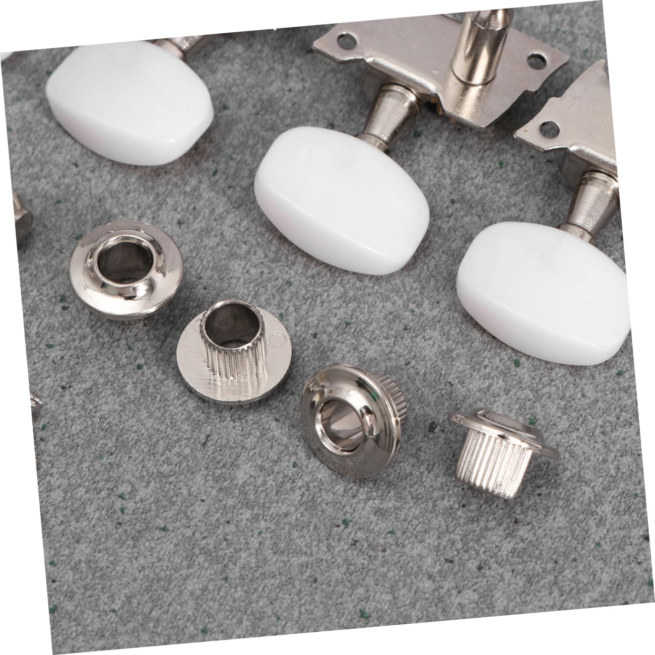 Supvox 2 Sätze Banjo-stimmgeräte-maschinensatz Gitarren-stimmwirbel Mit 4 Buchsen Zinklegierung Pvc Banjo-stimmwirbel-tuner-ersatz 5 Stück * 2