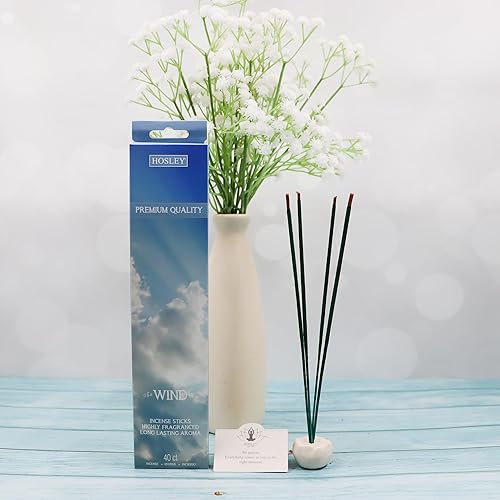 Miniatura 10 de Hosley Varillas de incienso con fragancia de cereza negra, infusión de aceites esenciales para aromaterapia de larga duración, relajación holística